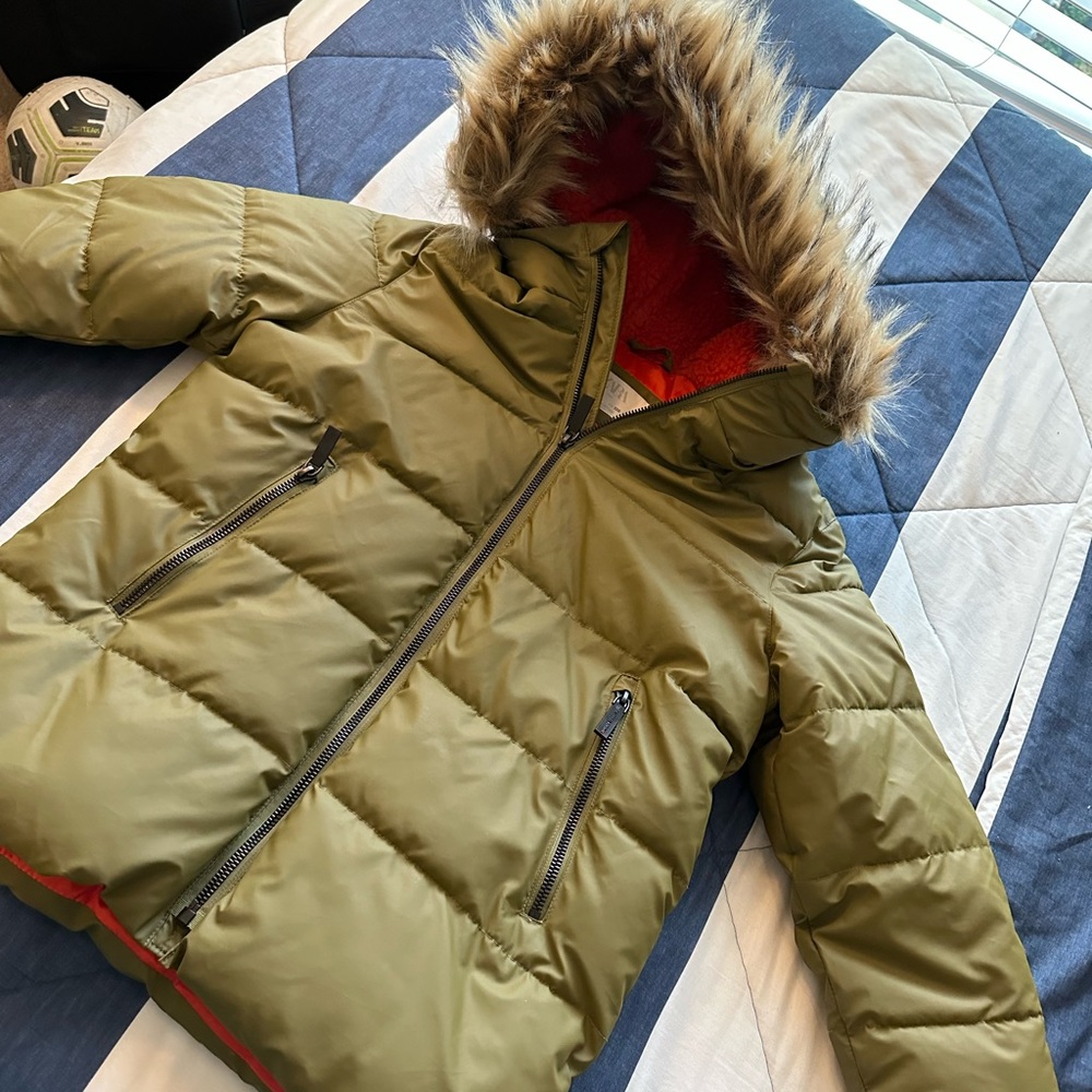 Zara boys puffer jacket